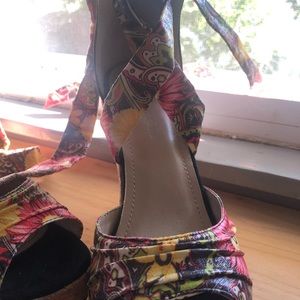 Fun wedges! Colorful and comfy! From Sicily 🇮🇹